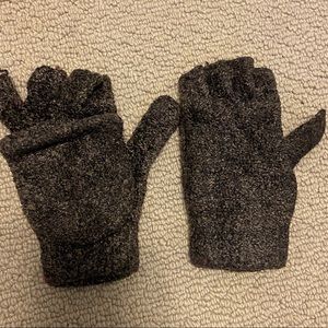 Gray Fingerless Gloves